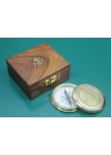 BFS Ahşap Kutulu Pirinç Pusula 16221