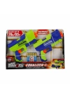 BFS   Air Warriors Equalizer 10 Mermili 2’li Sünger Dart Atan Silah 21 cm