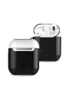 BFS Airpods 2 (2.nesil) 3in1 Kılıf - Siyah-Beyaz