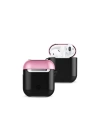 BFS  Airpods 2 (2.nesil) 3in1 Kılıf - Siyah-Pembe
