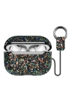 BFS  Airpods 2 (2.nesil) Bright Simli Airpods Kapak - Siyah