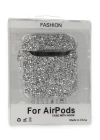 BFS Airpods 2 (2.nesil) Mira Taşlı Kılıf - Gümüş