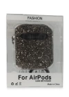 BFS Airpods 2 (2.nesil) Mira Taşlı Kılıf - Siyah