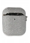 BFS  Airpods 2 (2.nesil) Spell Simli Kılıf - Gümüş