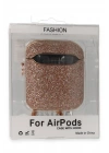 BFS  Airpods 2 (2.nesil) Spell Simli Kılıf - Rose Gold