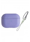 BFS Airpods 3 (3.nesil) 405 Deri Kılıf - Lila