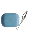 BFS Airpods 3 (3.nesil) 405 Deri Kılıf - Sierra Blue