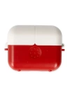 BFS Airpods 3 (3.nesil) Basmalı Kılıf - Kırmızı-Beyaz