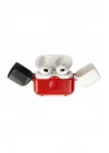 BFS Airpods 3 (3.nesil) Basmalı Kılıf - Kırmızı-Siyah-Beyaz