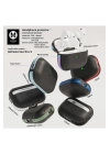 BFS Airpods 3 (3.nesil) MO-A8 Armor Kılıf - Koyu Yeşil