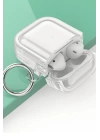 BFS Airpods 4 (4.nesil) Shiny Şeffaf Kılıf - Siyah