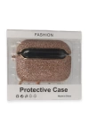 BFS Airpods Pro (1.nesil) Spell Simli Kılıf - Rose Gold