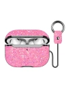 BFS  Airpods Pro 2 (2.nesil) Bright Simli Airpods Kapak - Pembe
