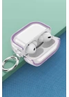 BFS Airpods Pro 2 (2.nesil) Shiny Şeffaf Kılıf - Pembe