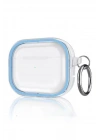 BFS Airpods Pro 2 (2.nesil) Shiny Şeffaf Kılıf - Sierra Blue