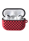 BFS Airpods Pro 2 (2.nesil) Spor Delikli Kılıf - Kırmızı-Siyah