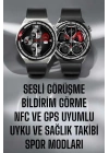 BFS Akıllı Saat GPS VE NFC Özelliği Sesli Görüşme Dokunmstik Ekran