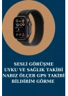 BFS Akıllı Saat Nabız Ölçer Uyku Takibi Adımsayar Alarm ve Hatırlatıcı Çağrı Cevaplama