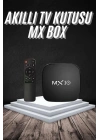 BFS Akıllı TV kutusu Mx Box Android 7.1 TV kutusu 2.4G Wifi