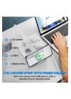 BFS Akım Korumalı Anahtarlı Priz - 3x Priz - 2x Usb - 2x Type-c - 2 Mt Kablo Hızlı Şarj Özellikli Siyah