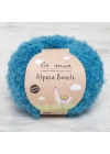 BFS  Alpaca Boucle 50 Gr Mavi El Örgü İpi - L339 - 34390