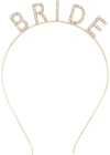 BFS   Altın Gold Renk Bekarlığa Veda Kristal Taş Bride Tacı İthal 16x10 cm