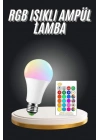 BFS Ambiyans Aydınlatma RGB Led Lamba Kumandalı Renk Değiştirebilen
