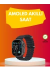 BFS AMOLED Ekran 49mm Ultra Tasarım 3 Kordonlu Akıllı Saat