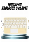 BFS Android ve İOS Uyumlu Bluetooth Klavye Touchpad Slim Kablosuz Wifi Q Klavye