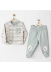 BFS  Andywawa AC26009 Mummy S Snuggle Saurus 2li Zıbın Takım Green