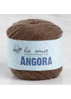BFS  Angora 50gr Kahverengi El Örgü İpi - L133 - 33808