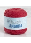 BFS  Angora 50gr Kırmızı El Örgü İpi - L004 - 33799