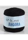 BFS  Angora 50gr Siyah El Örgü İpi - L006 - 33810