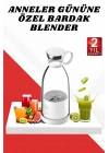 BFS Anneler Gününe Özel Hediye Bardak Blender Paslanmaz Çelik Bıçaklı