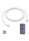 BFS  Apple 15/15 Pro Type-C to Type-C Hasır Örgü Hızlı Şarj Kablosu (1m)