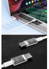 BFS  Apple 15/15 Pro Type-C to Type-C Hasır Örgü Hızlı Şarj Kablosu (1m)