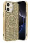 BFS  Apple iPhone 11 Helen Magsafe Kapak - Gold