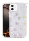 BFS Apple iPhone 11 Lumi Desenli Kapak - Beyaz