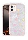 BFS Apple iPhone 11 Lumi Desenli Kapak - Pembe