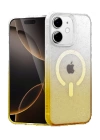 BFS Apple iPhone 11 Pummel Shiny Magsafe Kapak - Gold