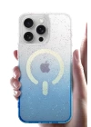 BFS Apple iPhone 11 Pummel Shiny Magsafe Kapak - Mor