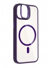 BFS Apple iPhone 11 Remim Lensli Magsafe Standlı Kapak - Derin Mor