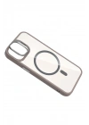 BFS Apple iPhone 11 Remim Lensli Magsafe Standlı Kapak - Titan Gri