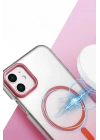 BFS Apple iPhone 12 Glossy Magsafe Kapak - Mavi