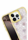 BFS Apple iPhone 14 Pro Max Lumi Desenli Kapak - Sarı