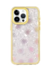 BFS Apple iPhone 14 Pro Max Lumi Desenli Kapak - Sarı