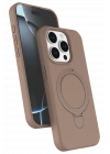 BFS  Apple iPhone 14 Pro Max Regal Magsafe Standlı Kapak - Çöl Titanyum