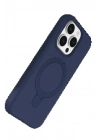 BFS Apple iPhone 14 Pro Max Regal Magsafe Standlı Kapak - Lacivert