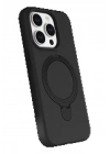 BFS Apple iPhone 14 Pro Max Regal Magsafe Standlı Kapak - Siyah