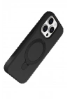 BFS Apple iPhone 14 Pro Max Regal Magsafe Standlı Kapak - Siyah